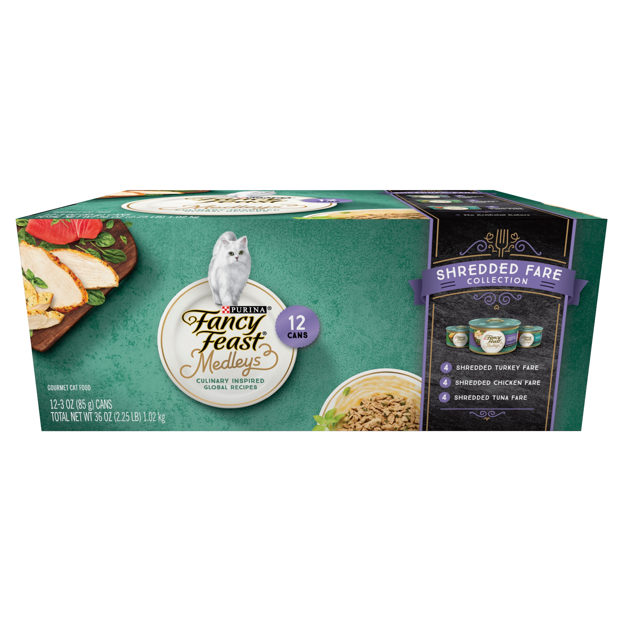 Purina cat store food fancy feast